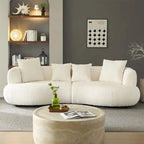 Divano curvo sezionale Mid Century Modern