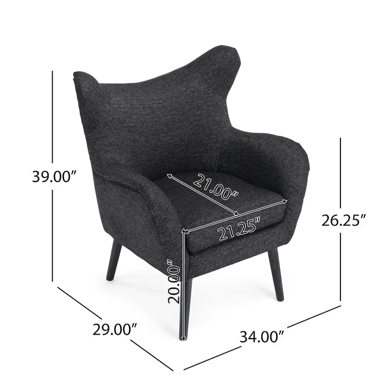 Poltrona club Eiden Wingback