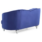 Divanetto tradizionale blu