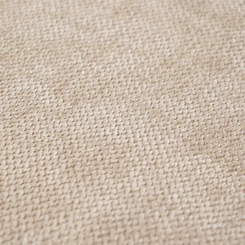 Divano modulare oversize con cuscini, divani in tessuto misto lino con seduta profonda minimalista per soggiorno, kaki