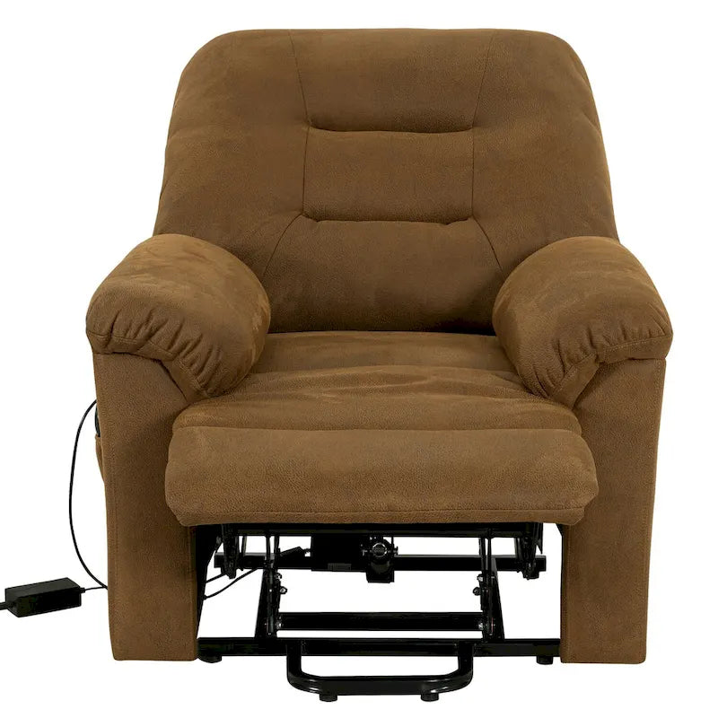 Poltrona reclinabile elettrica con funzione Power Lift, poltrona Power Lift telecomandata, comode poltrone reclinabili Power Lift per anziani