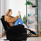 Poltrona reclinabile elettrica con funzione Power Lift, poltrona Power Lift telecomandata, comode poltrone reclinabili Power Lift per anziani