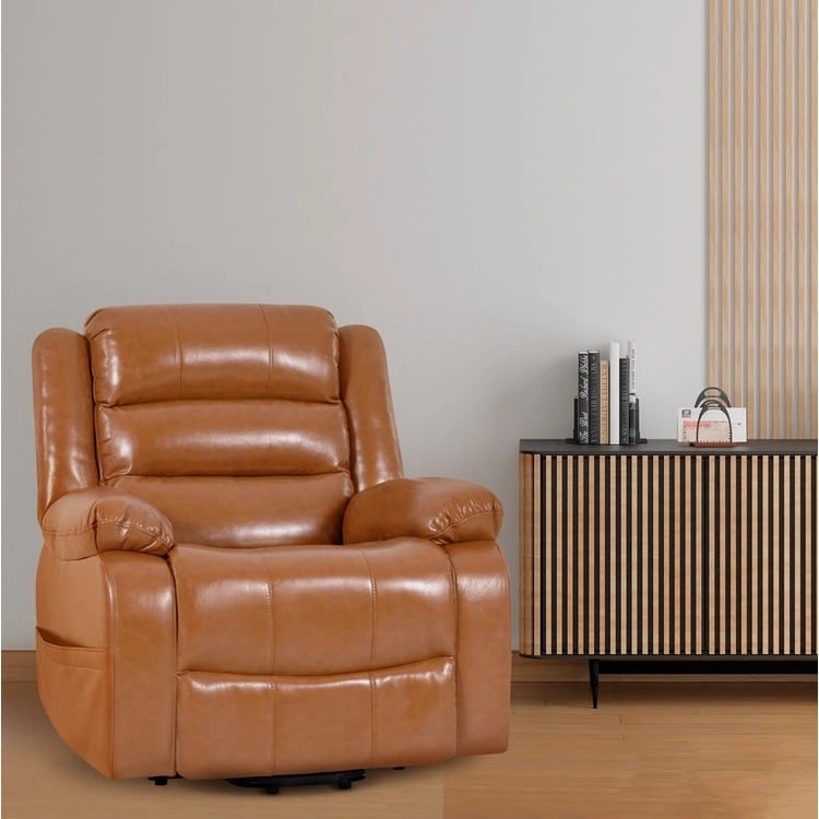 Poltrona reclinabile elettrica con funzione Power Lift, poltrona Power Lift telecomandata, comode poltrone reclinabili Power Lift per anziani