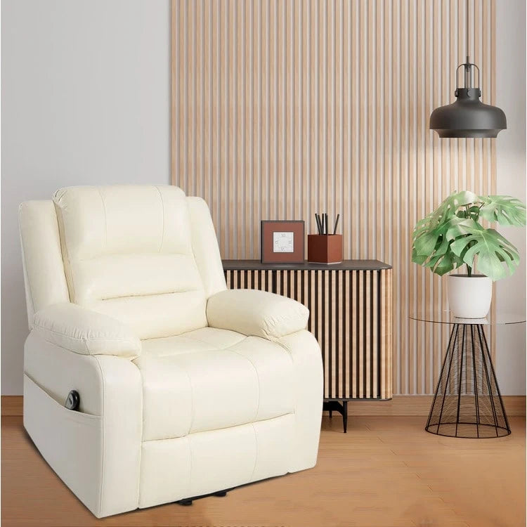 Poltrona reclinabile elettrica con funzione Power Lift, poltrona Power Lift telecomandata, comode poltrone reclinabili Power Lift per anziani