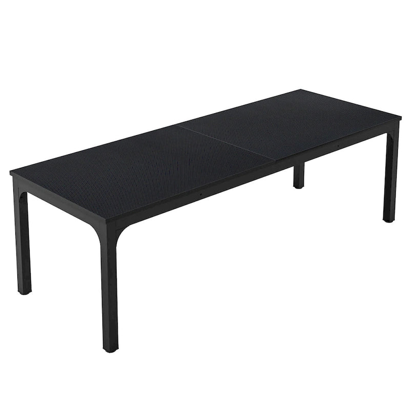 Scrivania extra lunga per computer da 200 cm, scrivania per due persone, scrivania grande