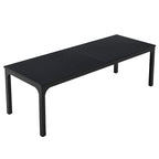 Scrivania extra lunga per computer da 200 cm, scrivania per due persone, scrivania grande