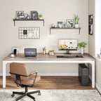 Scrivania extra lunga per computer da 200 cm, scrivania per due persone, scrivania grande