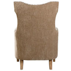 Poltrona con motivo animalier Kiango Airy Neutrals