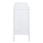 Credenza retrò con ante a scanalature circolari - N/A