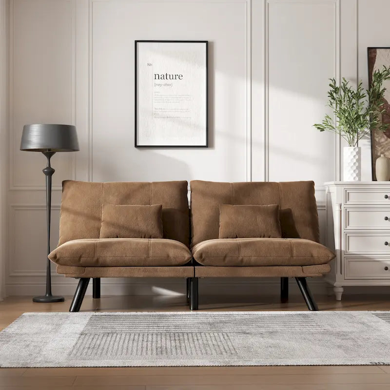 Divano letto pieghevole moderno convertibile