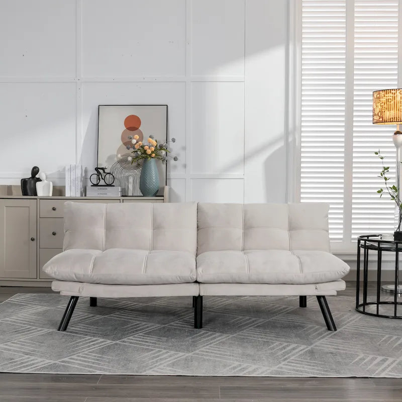 Divano letto pieghevole moderno convertibile