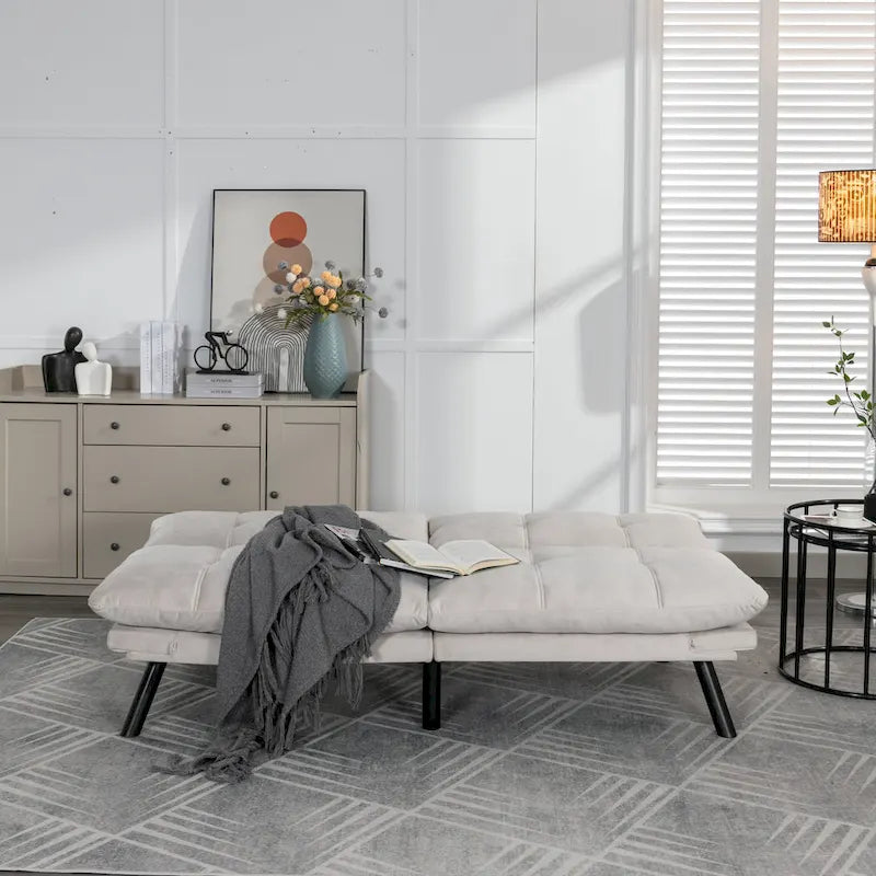 Divano letto pieghevole moderno convertibile
