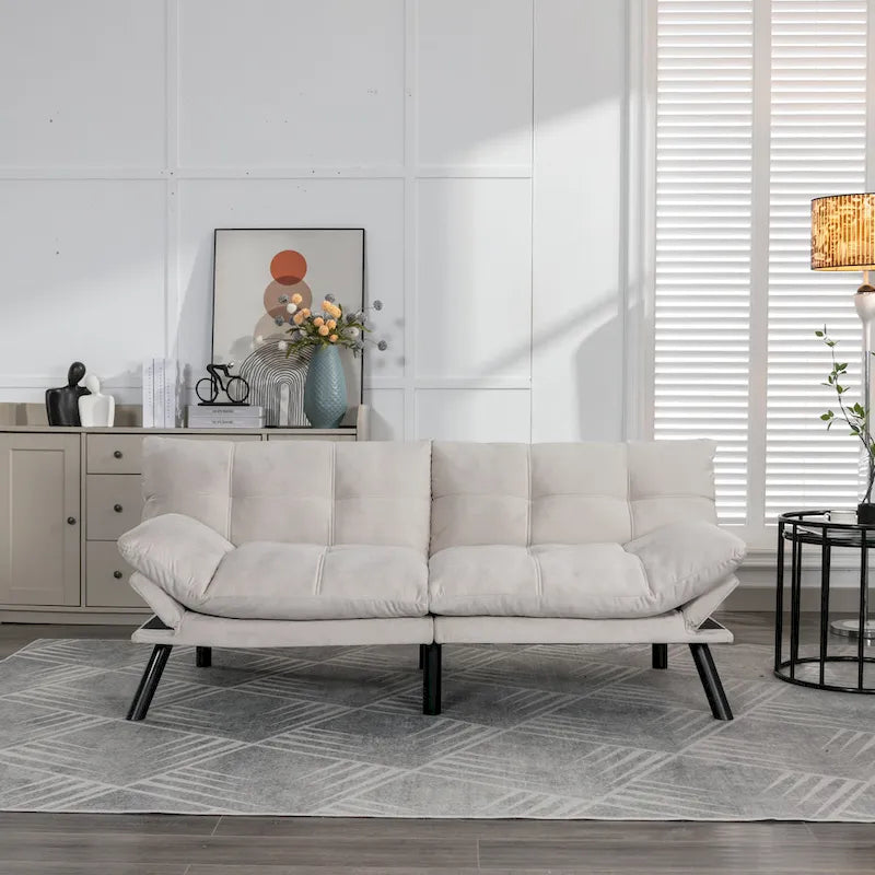Divano letto pieghevole moderno convertibile