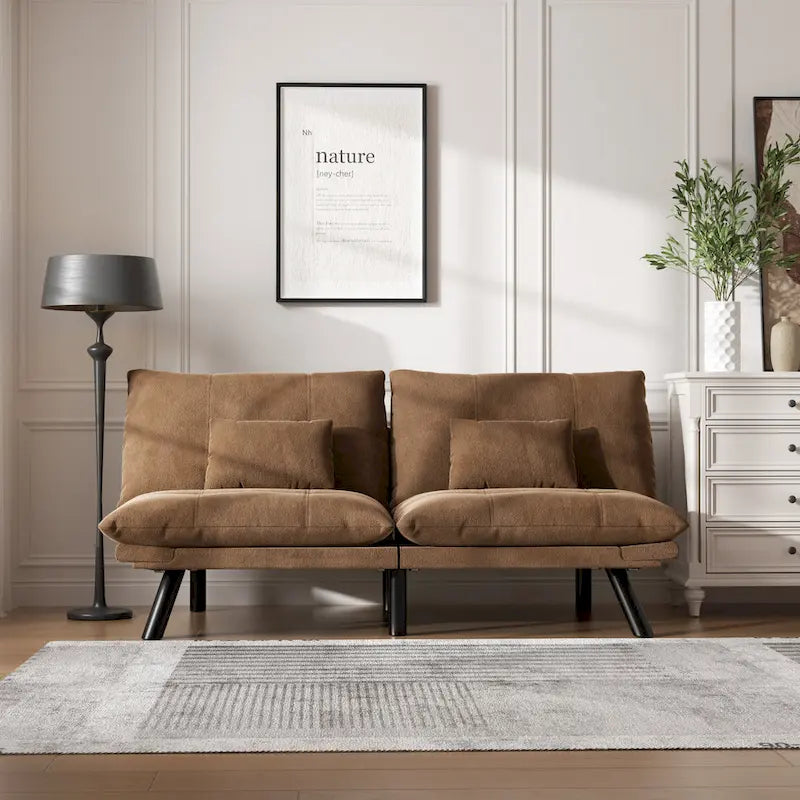 Divano letto pieghevole moderno convertibile