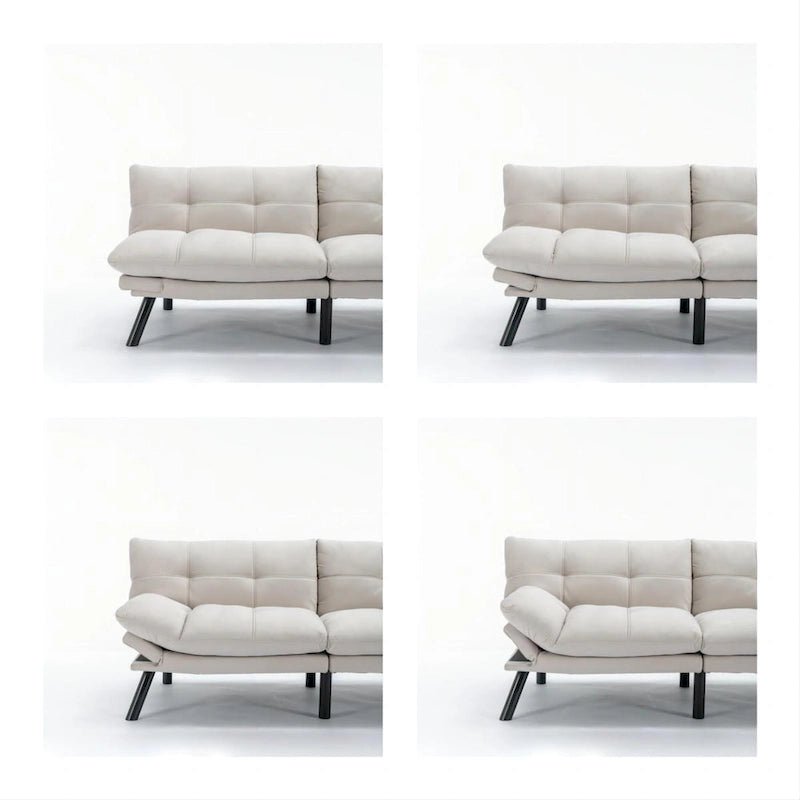 Divano letto pieghevole moderno convertibile