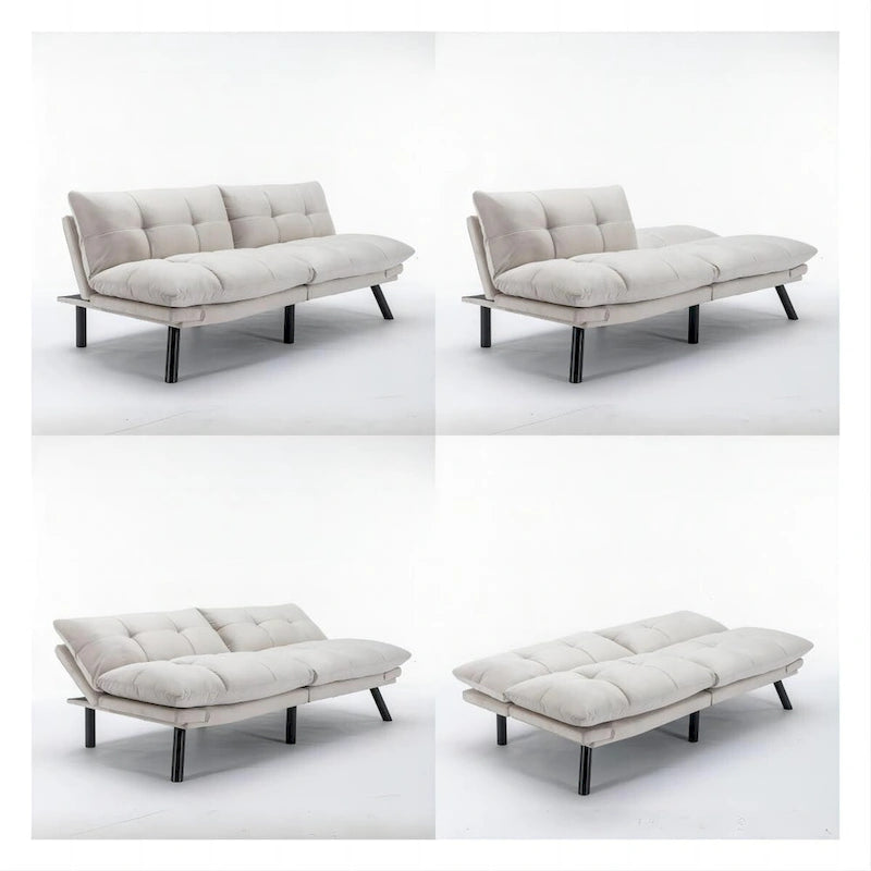 Divano letto pieghevole moderno convertibile