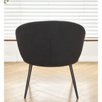 Poltrona da salotto imbottita in velluto stile Mid-Century