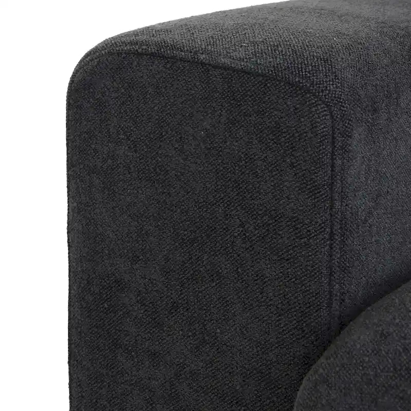 Set Divano 3 Pezzi per Soggiorno, Divano Modulare a Nuvola Sezionale con Pouf Contenitore
