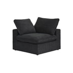 Set Divano 3 Pezzi per Soggiorno, Divano Modulare a Nuvola Sezionale con Pouf Contenitore