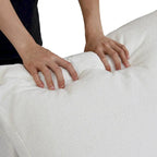 Set Divano 3 Pezzi per Soggiorno, Divano Modulare a Nuvola Sezionale con Pouf Contenitore
