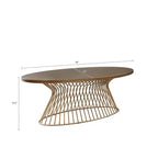 Mercer Tavolino da caffè, Tavolino d'appoggio moderno, per soggiorno, camera da letto, studio, Comodo tavolino da salotto, Comodo per la lettura