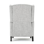 Poltrone reclinabili in tessuto tradizionale con borchie decorative
