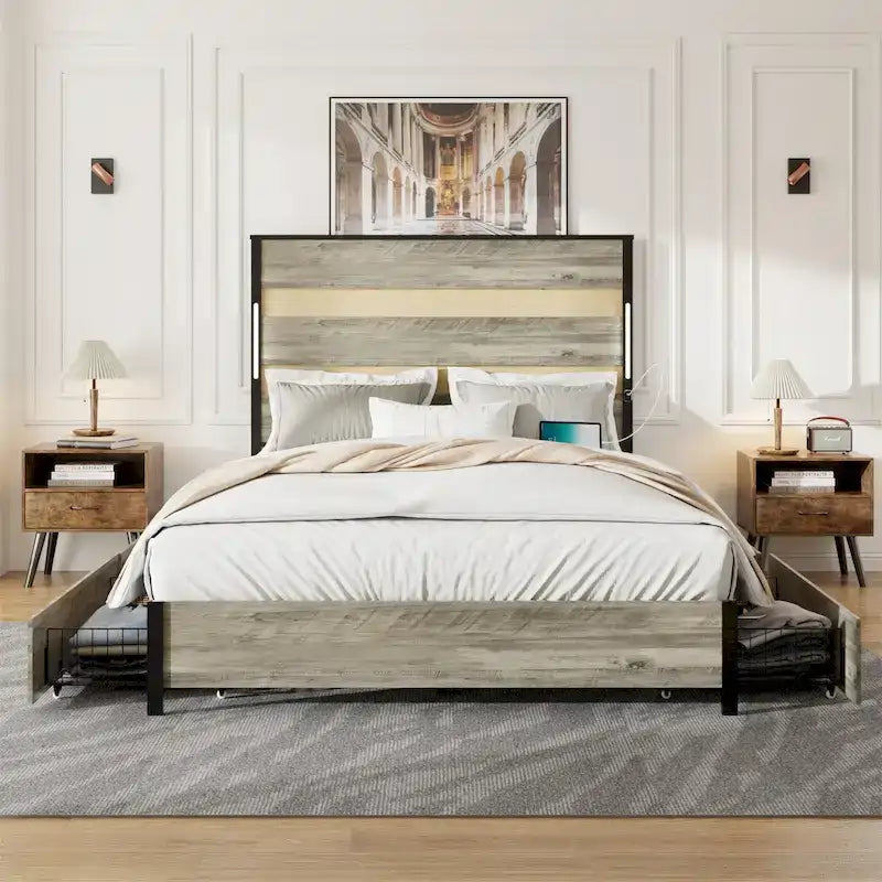 Struttura letto matrimoniale