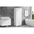 Mobiletto alto da bagno, Armadietto portatutto autoportante