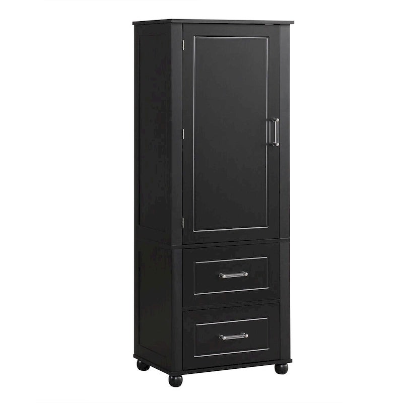 Mobiletto alto da bagno, Armadietto portatutto autoportante